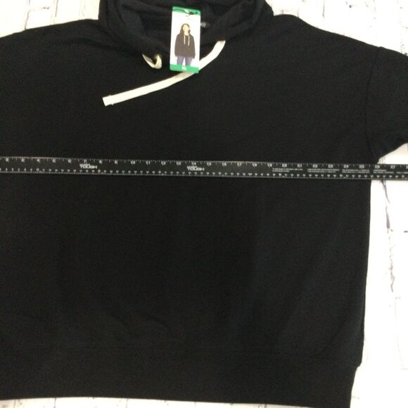 Buffalo David Bitton Sweatshirt Women’s Size XL Color Black Hooded - Picture 7 of 9